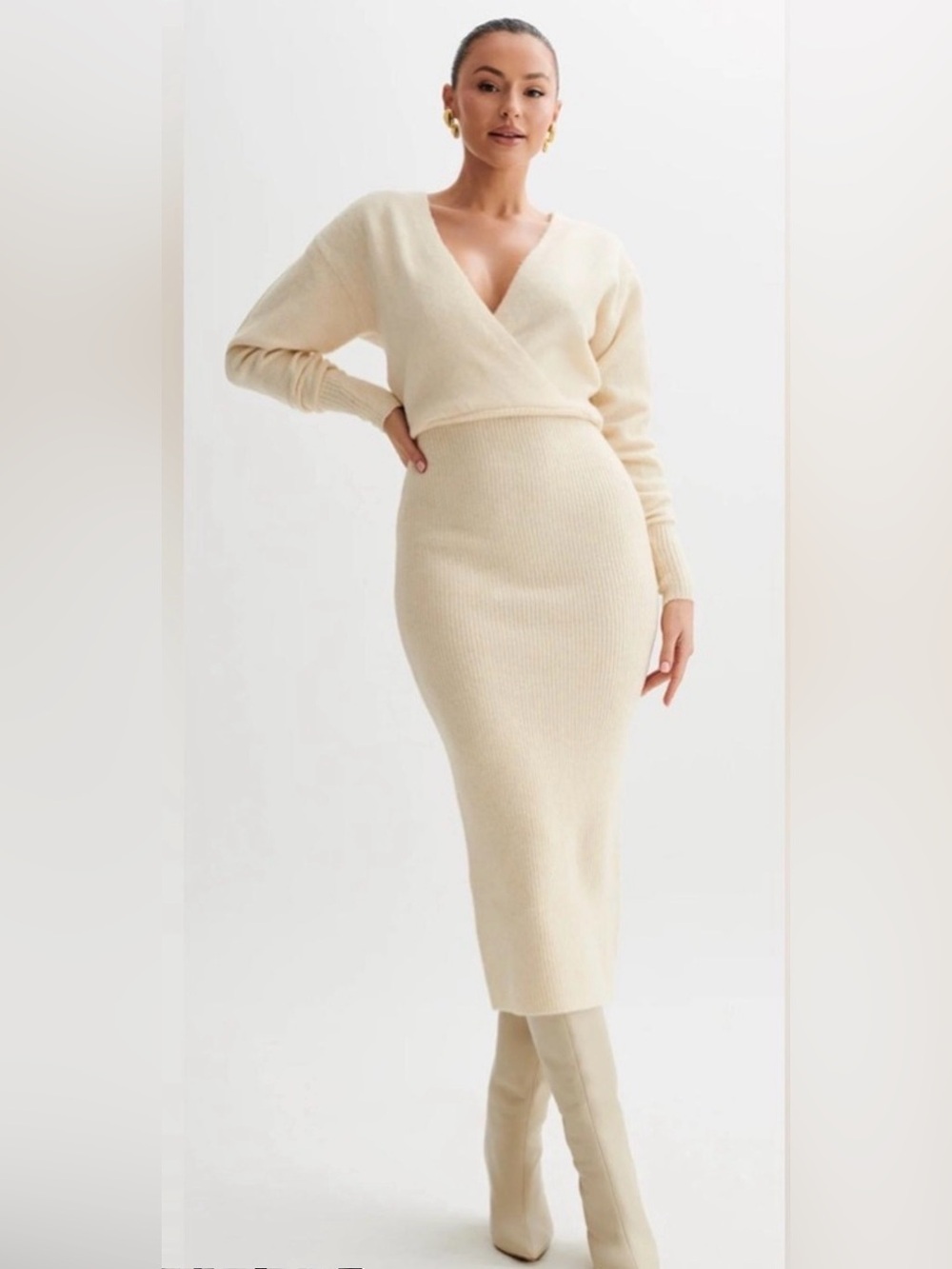 Meshki Shannon Knit Maxi Dress